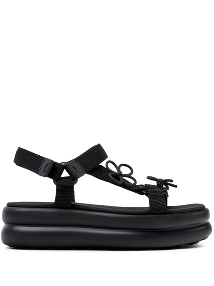 Женские сандалии Camper Pelotas Flota Up Twins, чёрные