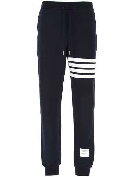 Мужские спортивные штаны Thom Browne 4-Bar, темно-синие