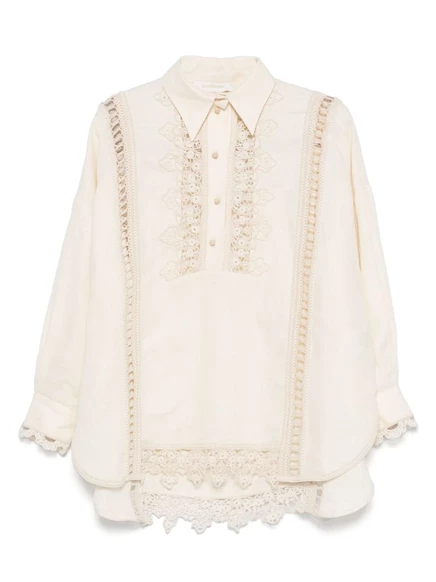 Блузка ZIMMERMANN Illuminate neutrals