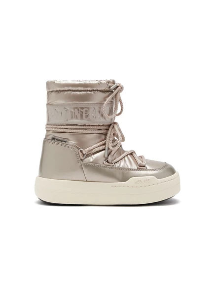 Детские снежные сапоги Moon Boot Kids Park, розовое золото