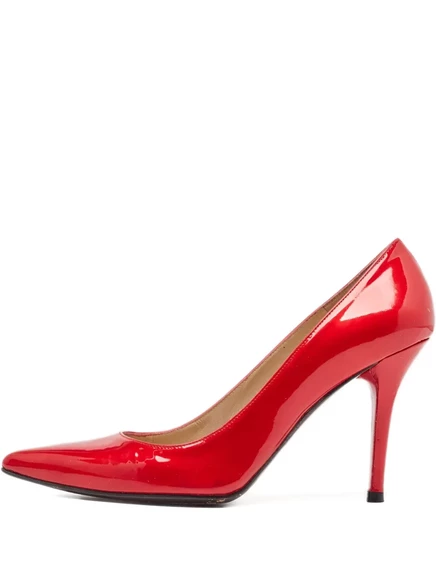 Женские туфли-лодочки Stuart Weitzman 100 мм лаковые, красные