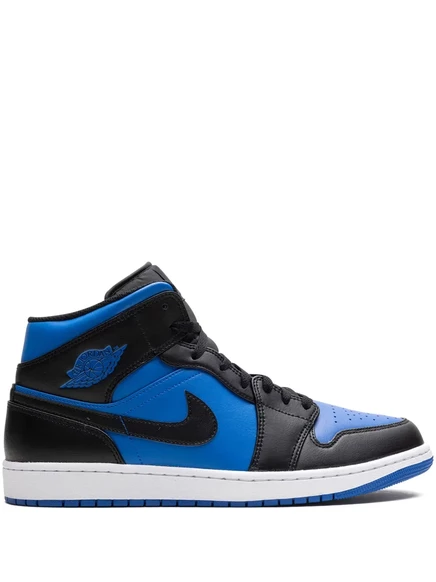 Унисекс кроссовки Jordan Air Jordan 1 Mid, черно-синие