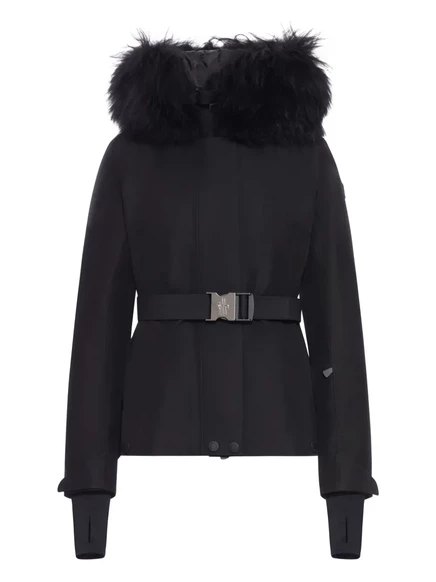 Лыжная куртка Moncler Grenoble Laplance с капюшоном black