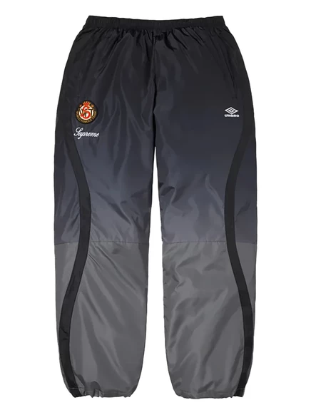 Мужские спортивные штаны Supreme x Umbro с градиентом, черные