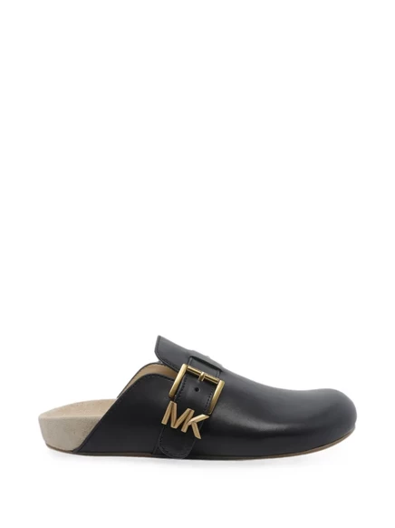 Женские мюли Michael Kors Greer с пряжкой, черные
