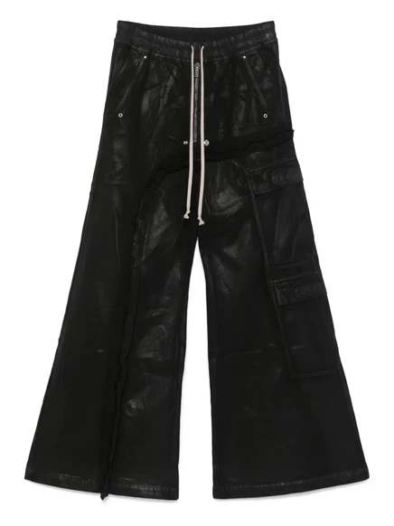 Мужские джинсы Rick Owens DRKSHDW Double Cargo, черные