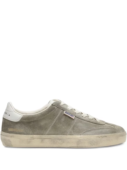 Женские кроссовки Golden Goose Soul Star, серо-бежевые