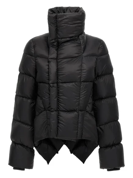 Пуховик из овечьей кожи Rick Owens Naska black