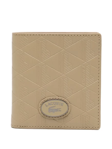 Мужское портмоне Lacoste Viennois, бежевое