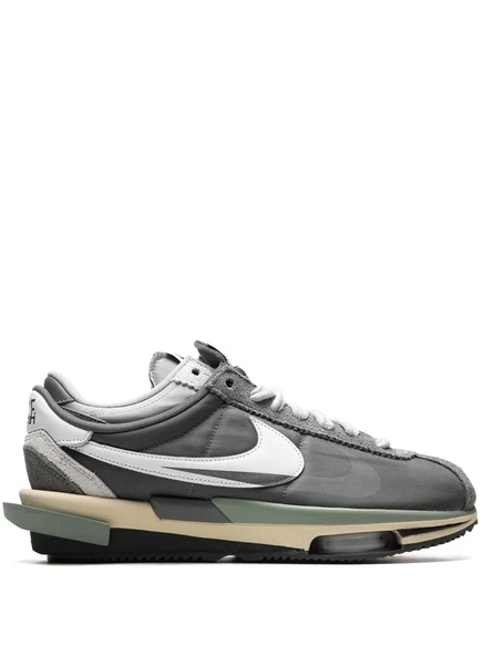 Кроссовки Nike Cortez Sacai Cool Grey, серые