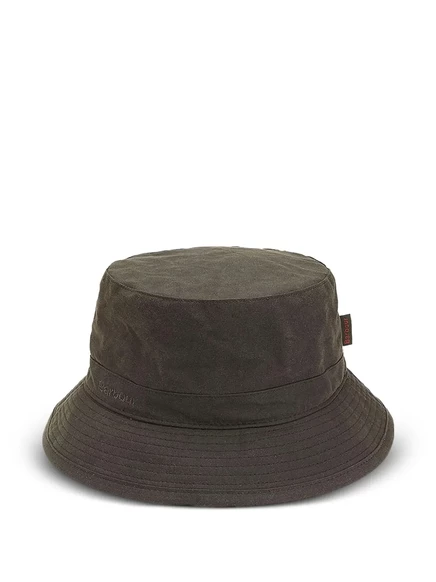 Мужская кепка barbour Wax Sports хлопковая, оливковая