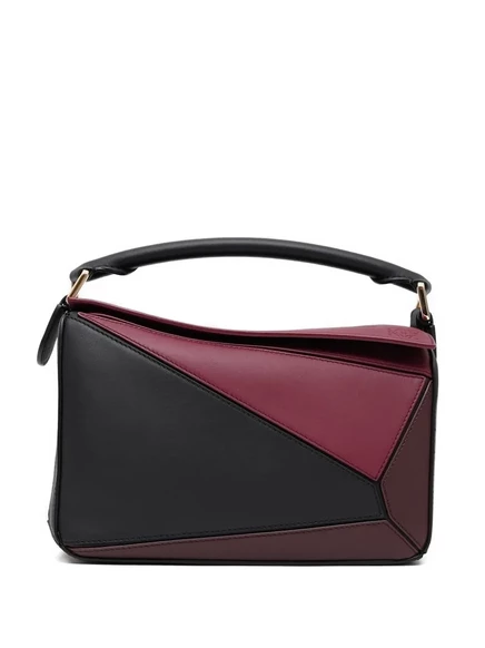 Маленькая сумка-пазл LOEWE black