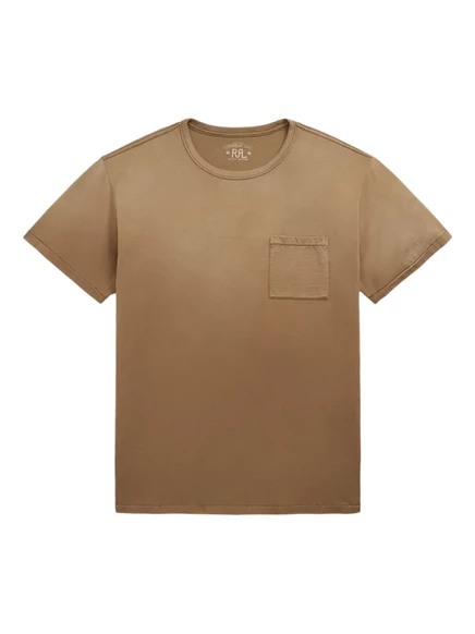 Мужская футболка Ralph Lauren RRL, коричневая