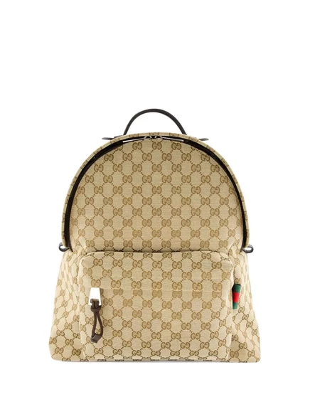 Мужской рюкзак Gucci GG-монограмма, бежевый