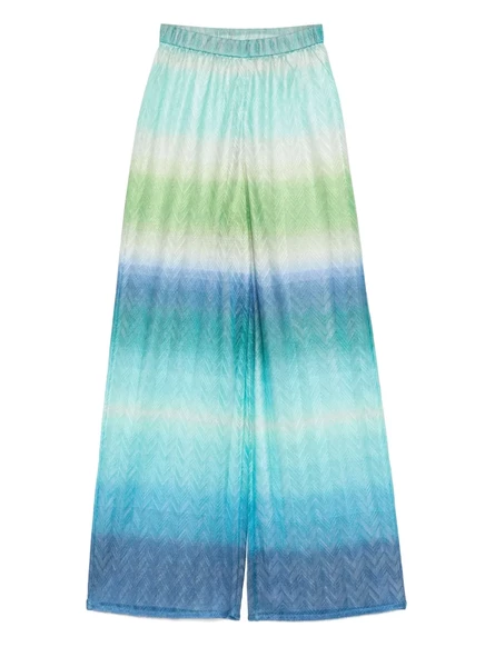 Женские брюки Missoni с градиентом, зеленые
