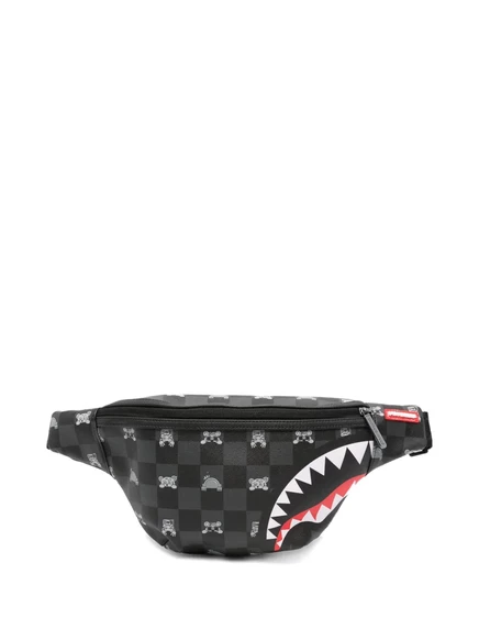 Мужская поясная сумка Sprayground Shark Mouth, черная