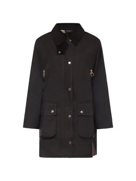 Женское однобортное пальто Barbour