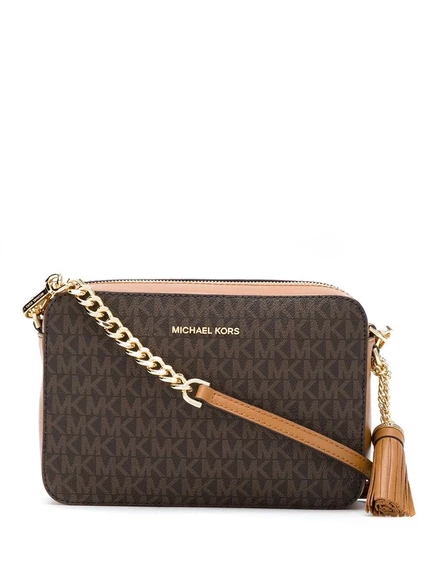 Сумка через плечо Michael Kors medium Jet Set brown