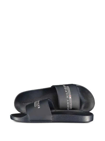 Мужские шлепанцы Tommy Hilfiger с логотипом, синие
