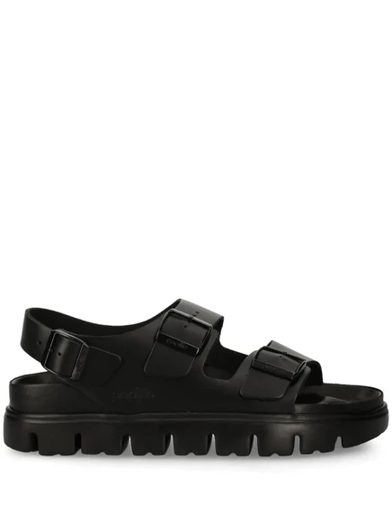 Женские сандалии Birkenstock Milano Chunky, чёрные