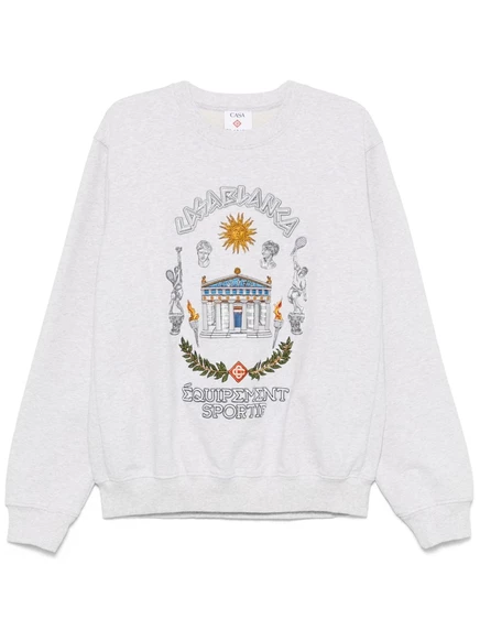 Спортивная толстовка Casablanca Le Temple Du Sport  grey