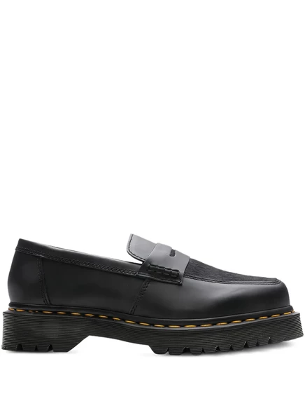 Пенни-мокасины Dr. Martens на платформе black