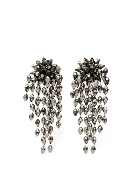 Женские серьги Isabel Marant Hanabi, серые