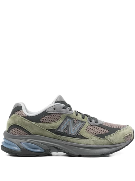Кроссовки New Balance 2010 панельные, зеленые