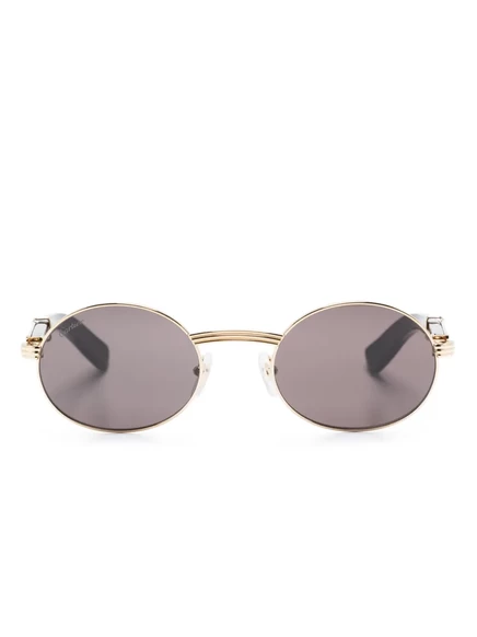 Солнцезащитные очки Cartier Eyewear Giverny овальные, черные