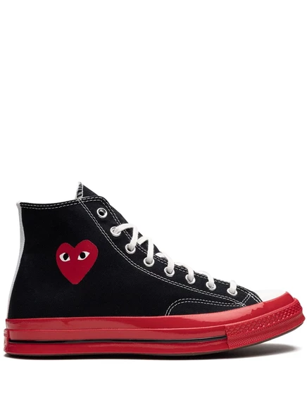 Унисекс кеды Converse CDG x Chuck Taylor 70 Hi, черные