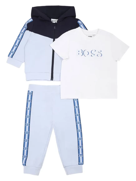 Спортивный костюм для малышей Boss Kidswear 3 шт., голубой