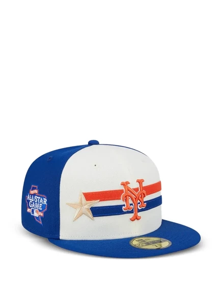 Мужская кепка New Era 59FIFTY New York Mets All-Star, белая