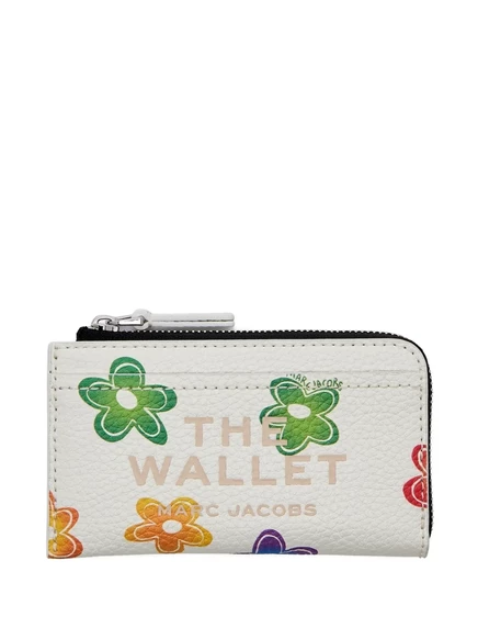 Женский кошелек Marc Jacobs Wild Daisy, белый в цветы