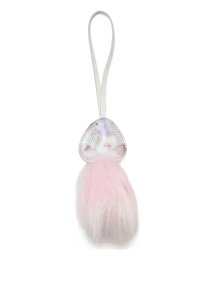 Женский брелок Diesel Fur Charms I с мехом, розовый