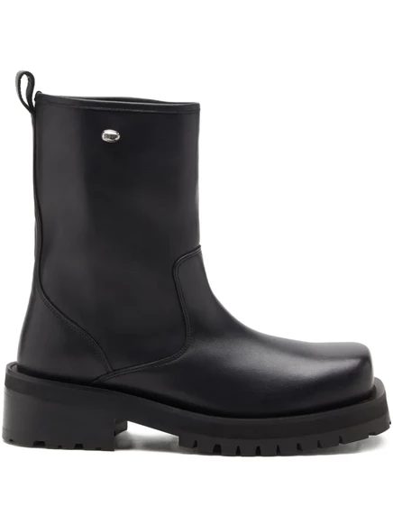 Diesel D-Техасские ботинки с квадратным носком black