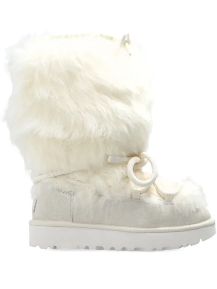 Женские зимние ботинки UGG Classic Tall Chalet, белые