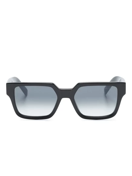 Солнцезащитные очки в квадратной оправе Prada Eyewear black