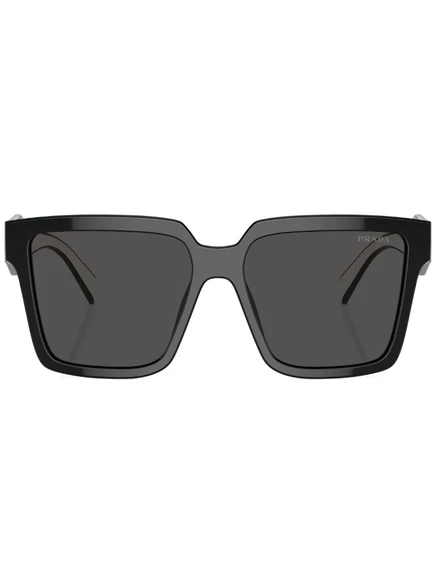 Солнцезащитные очки в квадратной оправе Prada Eyewear black