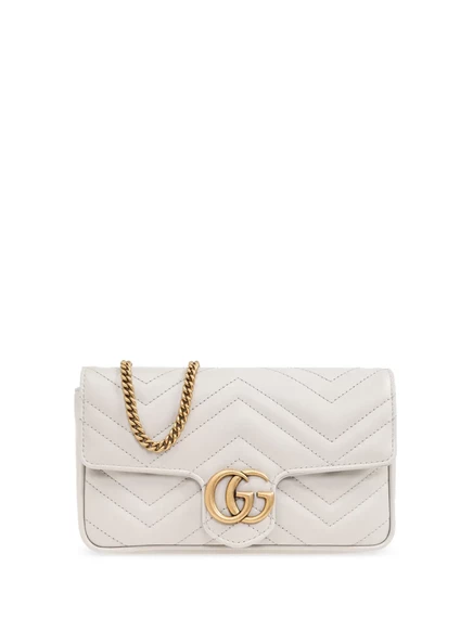 Мини-сумка Gucci GG Marmont grey