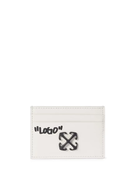Женский кардхолдер Off-White Jitney Quote, белый