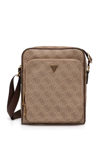 Сумка через плечо GUESS USA Vezzola Smart 4G brown