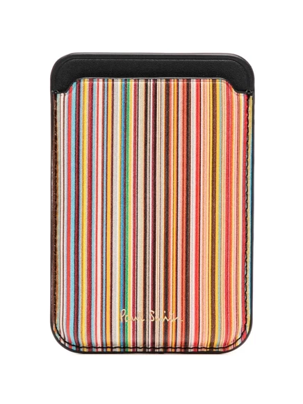 Мужской кардхолдер Paul Smith Stripe MagSafe, мультицветный