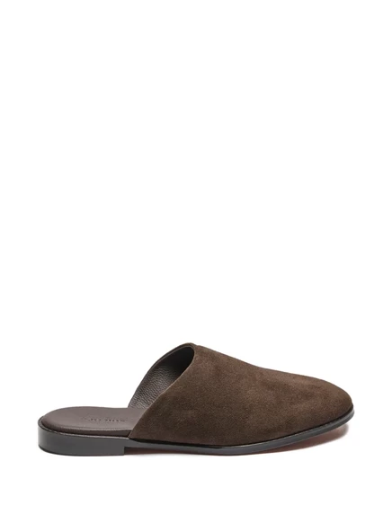 Женские мюли Suicoke из кожи, коричневые
