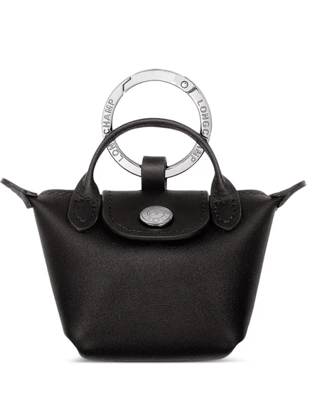 Брелок-футляр Longchamp Le Pliage для AirPods, черный