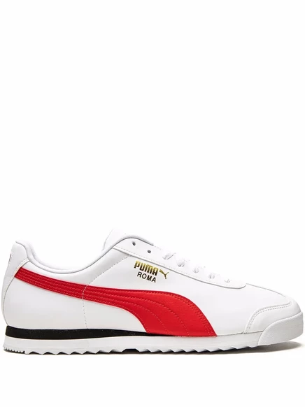 Унисекс кроссовки Puma Roma Basic+, бело-красные