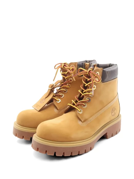 Мужские ботинки Louis Vuitton × Timberland, коричневые