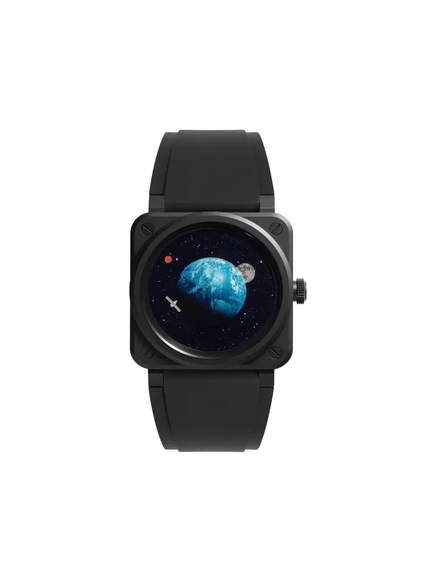 Мужские часы Bell & Ross BR-03 Astro 41 мм, черные