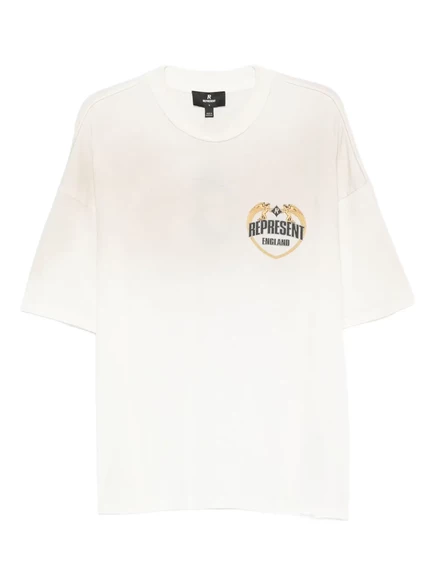 Футболка с круглым вырезом и графическим принтом Represent neutrals