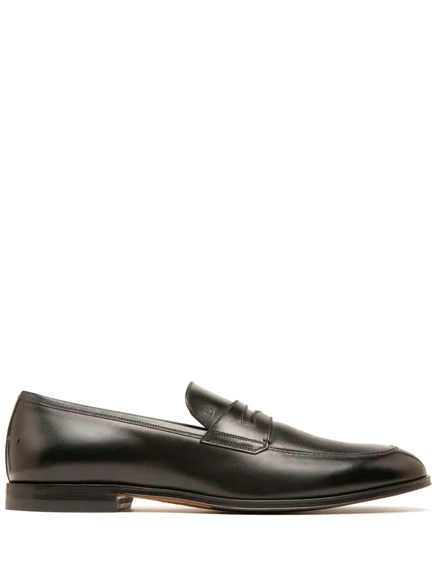 Мужские лоферы Bally Webb из кожи, черные