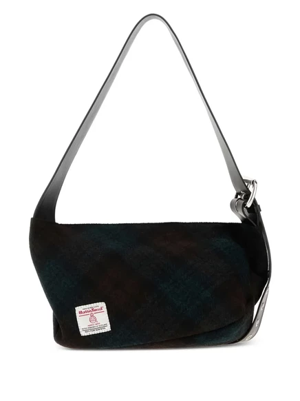 Кроссбоди Vivienne Westwood small Maxime в клетку через плечо от Вивьен Вествуд green
